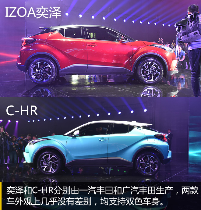 只看颜值你就小瞧它了！丰田C-HR/奕泽IZOA车型解读